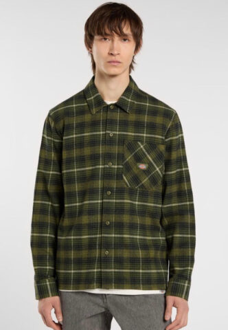 Dickies – Forest Check Cypress – Hemd – Grün – XXL – 100% Baumwolle
