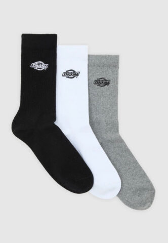 Dickies – Summerdale Pack Of 3 White – Socken – Weiß – M/L – 65% Baumwolle, 35% Polyester