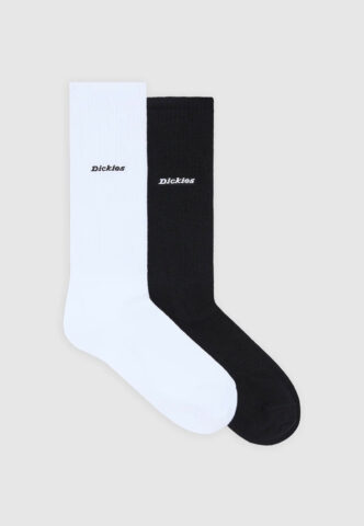 Dickies – Copperton High Pack Of 2 White – Socken – Weiß – S/M – 67% Baumwolle, 27% Polyester, 3% Polyamide, 3% Elastane
