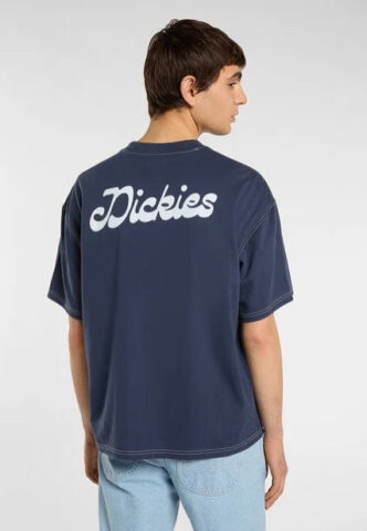 Dickies – Cornville Navy – T-Shirt – gid://shopify/Metaobject/122014793965 – S – 100% Baumwolle