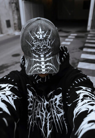 Stay Cold Apparel – Doom Drifter Acid Grey – Cap – Grau – Onesize – 100% Baumwolle