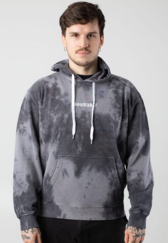 Doomsday Society – No More Space Tie Dye Black – Hoodie – Schwarz – M – 100% Baumwolle
