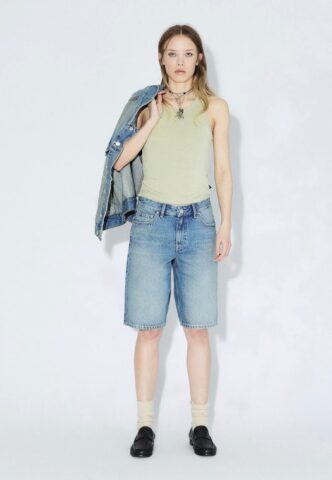 Dr. Denim – Asra Drift Sky Used – Shorts – Blau – W29 – 100% Baumwolle