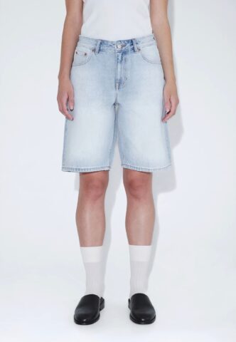 Dr. Denim – Asra Stream Light Fade – Shorts – Blau – W28 – 100% Baumwolle