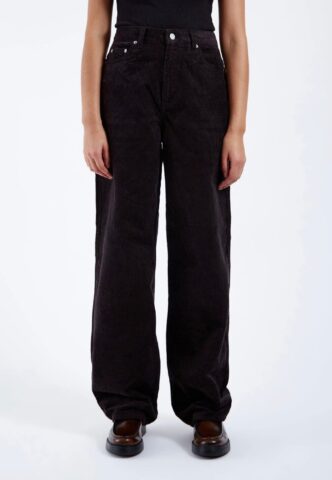 Dr. Denim – Donna Black Cord – Hose – Schwarz – W28 / L32 – 100% Baumwolle