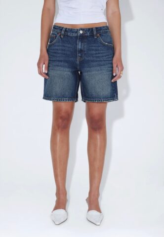 Dr. Denim – Hill Stream Dark Fade Vintage – Shorts – Blau – W29 – 100% Baumwolle