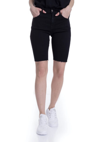 Dr. Denim – Lexy Bicycle – Shorts – Schwarz – S – 72% Polyamid, 26% Baumwolle, 2% Elastan