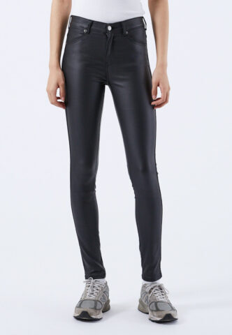 Dr. Denim – Lexy Black Metal – Jeggings – Schwarz – M – 77 % Viskose, 22 % Nylon, 3 % Elastan