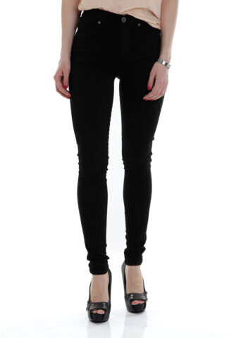 Dr. Denim – Plenty – Jeggings – Schwarz – XS – 98% Baumwolle, 2% Elastan