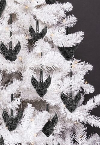 Killstar – Dracul Black – Weihnachtsbaumschmuck – Schwarz – Onesize – Metallll