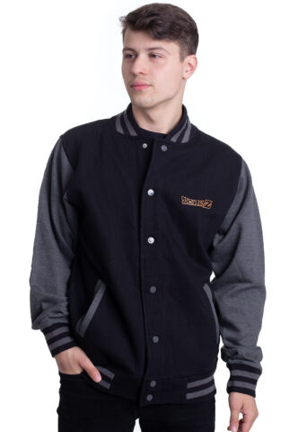 Dragon Ball – Kame Symbol Black/Dark Grey – Collegejacke – Schwarz – S – 80% Baumwolle, 20% Polyester
