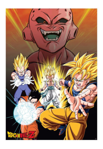 Dragon Ball Z – Buu Vs Saiyans Maxi – Poster – Mehrfarbig – Onesize – gid://shopify/Metaobject/237909737709