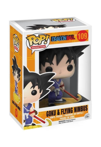 Dragon Ball Z – Goku & Nimbus POP! Vinyl – Funko Pop – Mehrfarbig – Onesize – 100% PVC