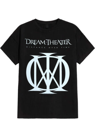 Dream Theater – Distance Over Time (Logo) – T-Shirt – Schwarz – XXL – 100% Baumwolle