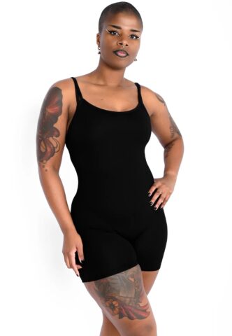 Foxblood – Signature Biker Catsuit Black – Jumpsuit – Schwarz – L – gid://shopify/Metaobject/285908336877