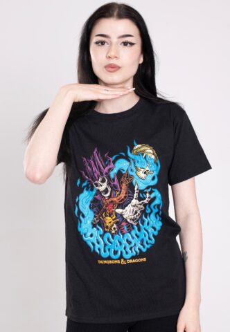 Dungeons & Dragons – Acererak Colour Pop – T-Shirt – Schwarz – XL – 100% Baumwolle