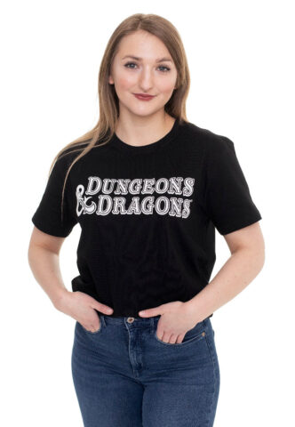 Dungeons & Dragons – Redbox Logo – T-Shirt – Schwarz – L – 100% Baumwolle