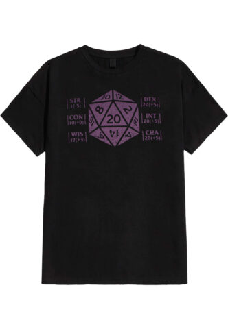 Dungeons & Dragons – Skull Backprint – T-Shirt – Schwarz – S – 100% Baumwolle,Jersey