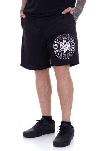 Dying Fetus – Badge – Shorts – Schwarz – S – 100% Polyester
