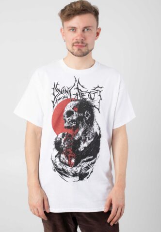 Dying Fetus – Zombie Eater White – T-Shirt – Weiß – XL – 100% Baumwolle