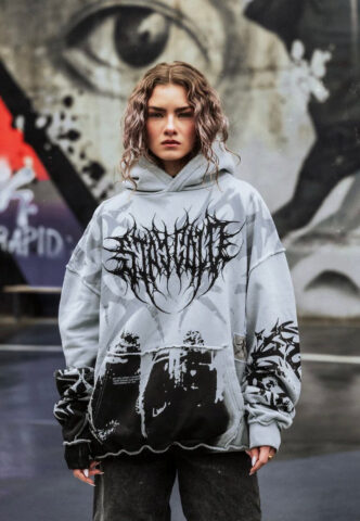 Stay Cold Apparel – Earthworn Heavy Oversized Blue – Hoodie – Blau – L – 100% Baumwolle