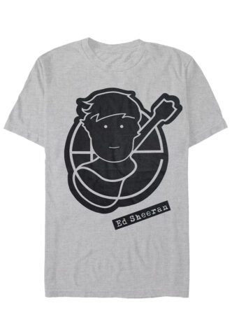 Ed Sheeran – Pictogram Grey – T-Shirt – Grau – XXL – 90% Baumwolle, 10% Polyester