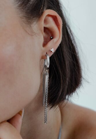 Wildcat – Little Rockin´Triangle Silver – Ohrringe – gid://shopify/Metaobject/123897774317 – Onesize – Rostfreier Stahl