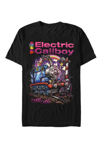 Electric Callboy – Choo Choo – T-Shirt – Schwarz – M – 100% Baumwolle