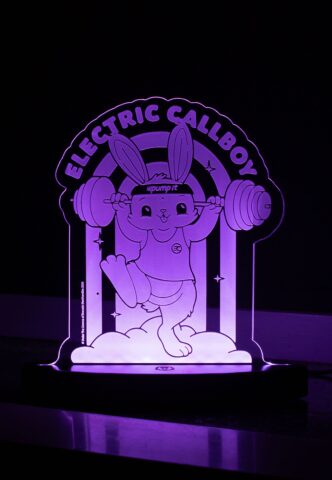 Electric Callboy – Pump It Bunny – Lampe – Mehrfarbig – Onesize – gid://shopify/Metaobject/161453015277
