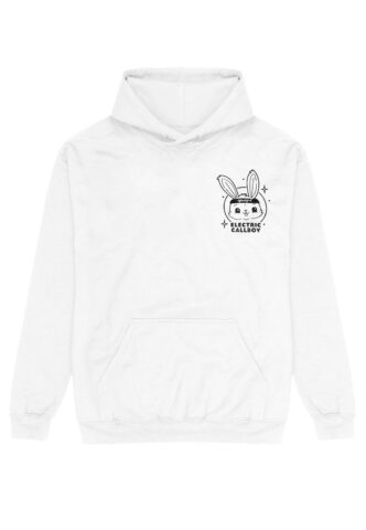 Electric Callboy – Pump It Bunny – Hoodie – Weiß – XXL – 80% Baumwolle, 20% Polyester