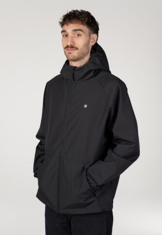 Element – Alder 2.0 Travel Flint Black – Windbreaker – Schwarz – XL – 100% Polyester
