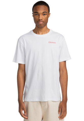 Element x Smokey Bear – Bee Optic White – T-Shirt – Weiß – L – 100% Bio-Baumwolle