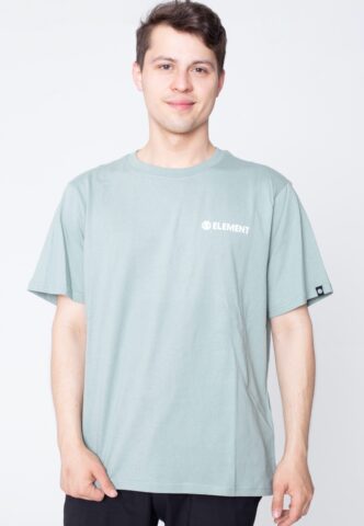Element – Blazin Chest Chinois Green – T-Shirt – Grün – S – 100% Bio-Baumwolle