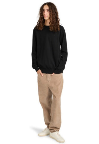 Element – Icon Embroidery Off Black – Sweater – Schwarz – L – 50% Baumwolle, 50% Polyester