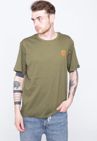 Element – Kass Winter Moss – T-Shirt – Grün – S – 100% Baumwolle