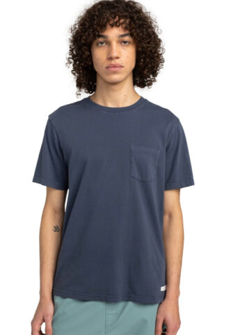 Element – Lowcase Pigment Blue Nights – T-Shirt – Blau – L – 100% Bio-Baumwolle