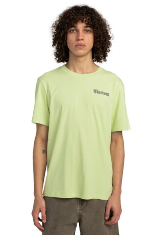 Element – Post Nap Lettuce Green – T-Shirt – Grün – S – 100% Bio-Baumwolle