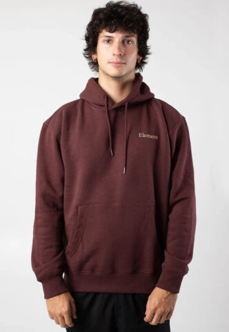 Element x Smokey Bear – Prevent Hood Decadent Chocolate – Hoodie – Rot – S – 60% Baumwolle, 40% Polyester
