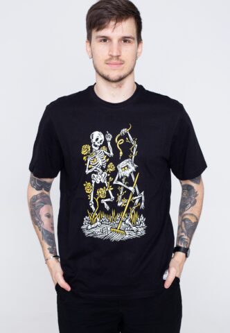 Element – The Dance Flint Black – T-Shirt – Schwarz – S – 100% Baumwolle