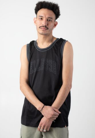 Ellesse – Bellic Black – Tank – Schwarz – S – 100% Polyester