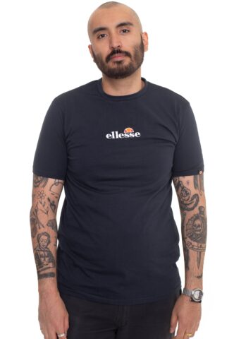 Ellesse – Caciot Navy – T-Shirt – Blau – S – 100% Baumwolle
