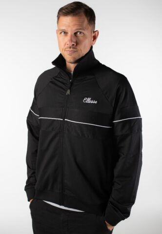 Ellesse – Carey Black – Trainingsjacke – Schwarz – L – 88% Polyester, 12% Elastan