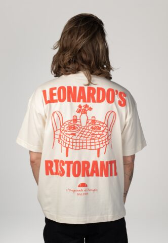 Ellesse – Leonardos Off White – T-Shirt – Beige – M – 100% Baumwolle
