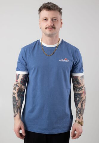 Ellesse – Meduno Navy – T-Shirt – Blau – S – 100% Baumwolle