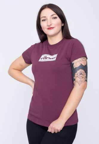 Ellesse – Modi Dark Purple – T-Shirt – Lila – XS – 95% Baumwolle, 5% Elastan