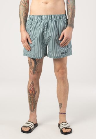 Ellesse – Sylbio White/Dark Green – Board Shorts – Weiß – M – 100% Polyester