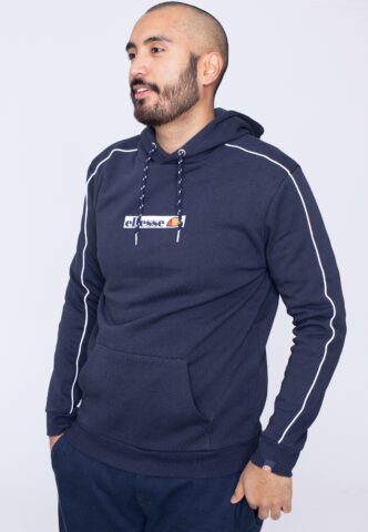 Ellesse – Viridus OH Navy – Hoodie – Blau – XXL – 100% Baumwolle