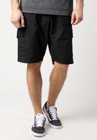 Ellesse – Yulio Cargo Washed Black – Shorts – Schwarz – M – 100% Polyamid