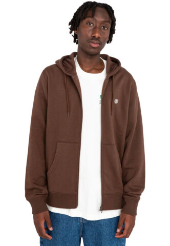 Element – Cornell Classic Chestnut – Zipper – Braun – S – 60% Polyester, 40% Baumwolle