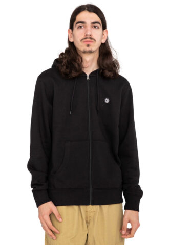 Element – Cornell Classic Flint Black – Zipper – Schwarz – S – 60% Polyester, 40% Baumwolle